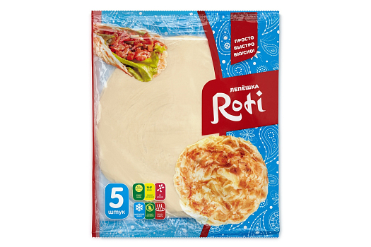 картинка Лепёшки Roti 450г(5шт/уп) от магазина Окраина