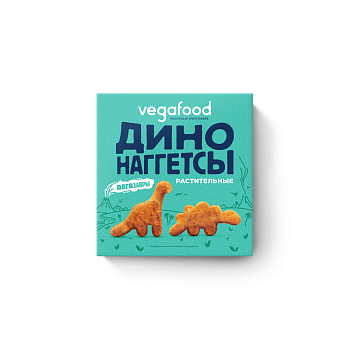 картинка Дино наггетсы растительные Vegafood 200г шт зам от магазина Окраина