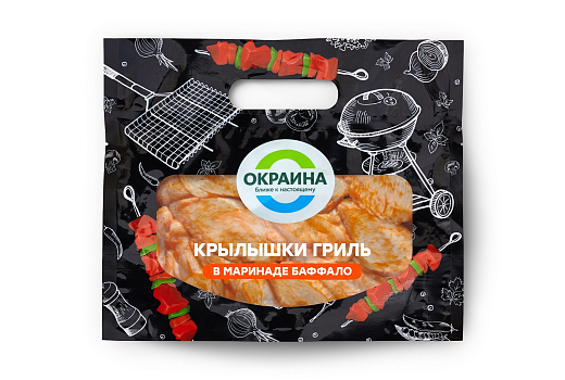 картинка Крылышки гриль в маринаде Баффало 0,95-1,1кг Окраина от магазина Окраина